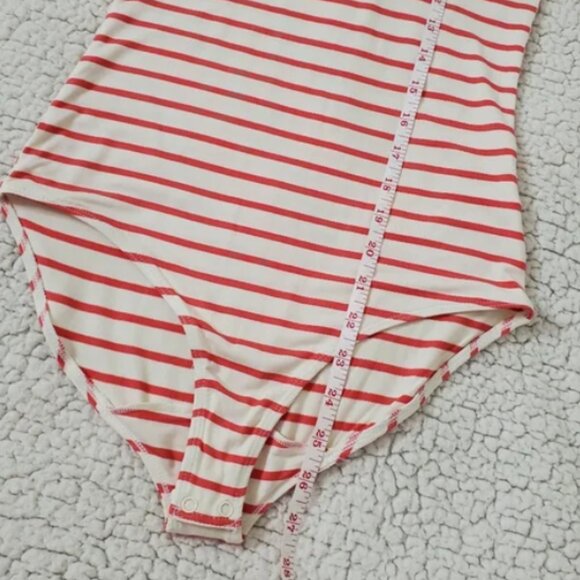 NWOT Anthropologie Tank Top Striped Bodysuit Size XS - Picture 9 of 9